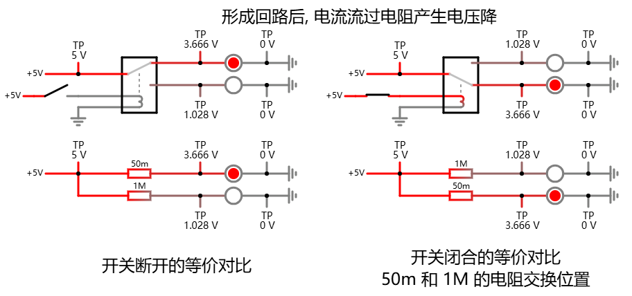 继电器电阻等价模型工作原理与测试点